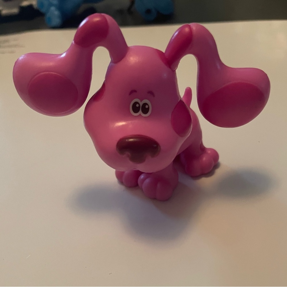 Blues Clues Magenta figurine Dog Puppy girl pink